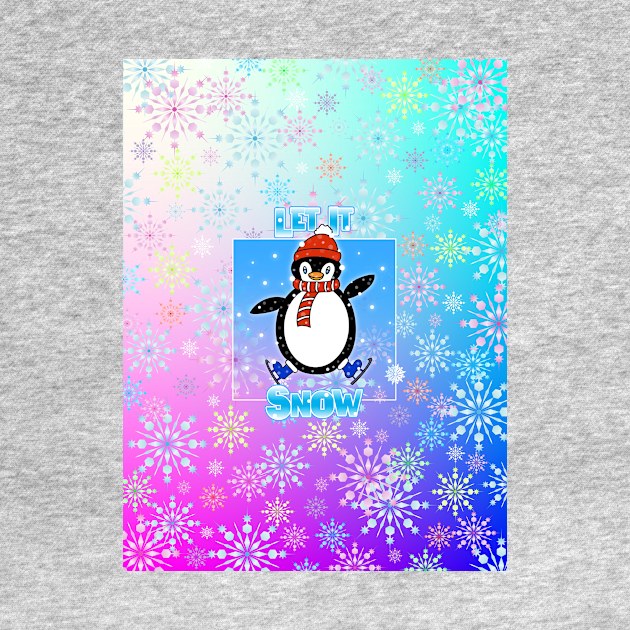 Christmas Penguin by SartorisArt1